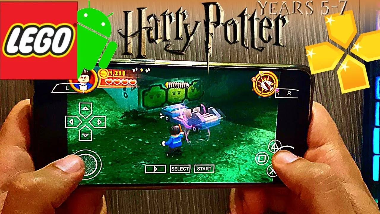 Lego Harry Potter Years 5-7 for Android - PSP Emulator PPSSPP - Gameplay 2022