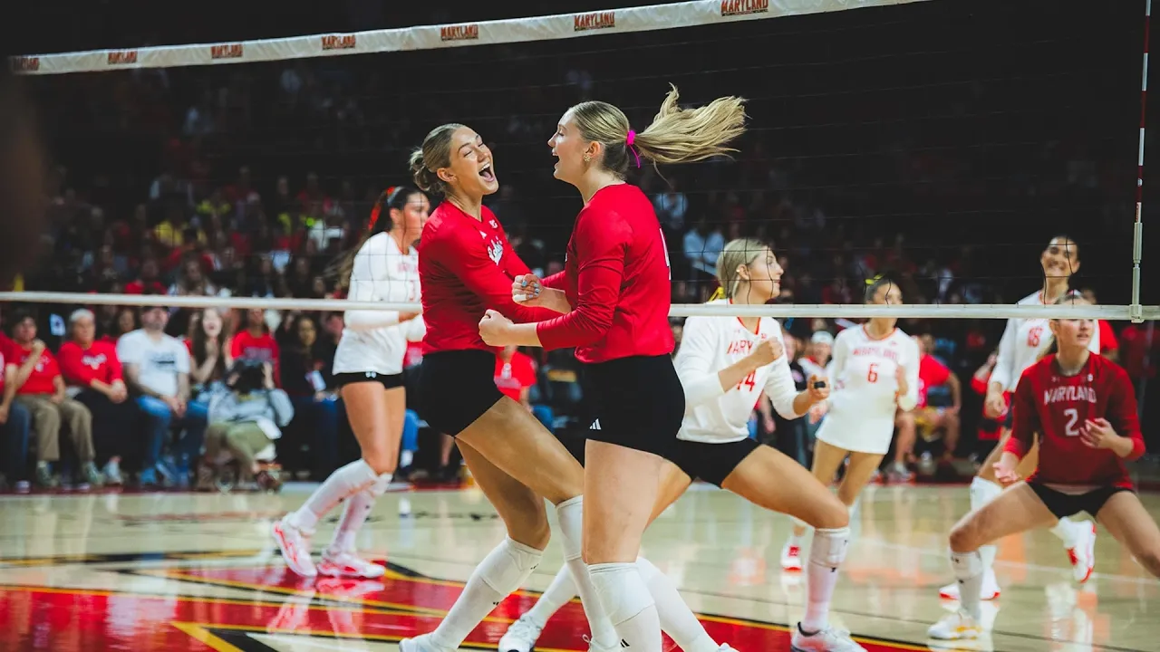Nebraska at Maryland | October 3, 2026 | Big Ten Volleyball | B1G+ Encore