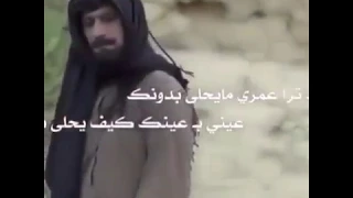 دونك تراى عمري مايحلى بدونك 