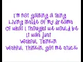 Tynisha Keli - Wishful Thinking ♪♫Lyrics♫♪