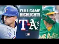 RANGERS vs ATHLETICS Full Game Highlights August 14 2026 MLB Season