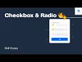 PHP Checkbox Radio Button Tutorial Handle Form Inputs