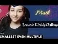 2413 Smallest Even Multiple Leetcode Easy Math CPP