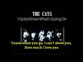 Lagu The Cats - I Gotta Know What's Going On