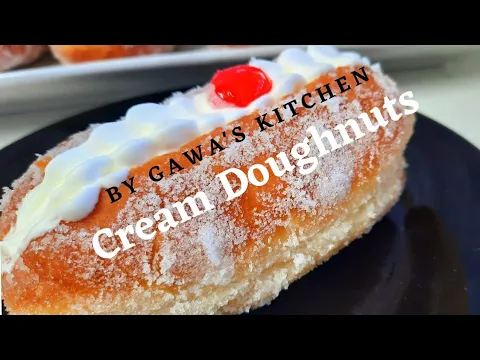 Download MP3 Cream Doughnuts/Easy Cream Doughnuts/gawa's kitchen Doughnuts