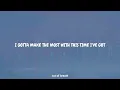 Josiah Queen - out of breath (Lyrics)