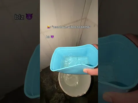 video no banho