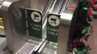 Mitsubishi Escalators at Safeway in Millbrae CA