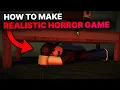 How to make a REALISTIC ROBLOX HORROR GAME FREE KIT