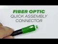 Lagu Fiber optic quick-assembly connector Ultimode ESC925T