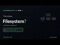 The Linux Filesystem