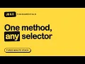 querySelector Is the Only One You Need JS Fundamentals 8 2 Three Minute Stack