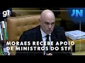 Download Lagu Jornal Nacional: Moraes recebe apoio de ministros na reabertura dos trabalhos do STF