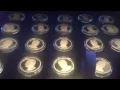 Complete U S Mint Proof Presidential Dollar Set