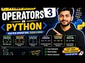 Python Tutorial Operators in Python Arithmetic Comparison Logical Operators Hindi