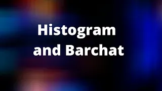 Differences between Histogram and Bar chat