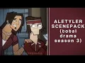 ALETYLER SCENEPACK total drama season 3 Alejandro Tyler