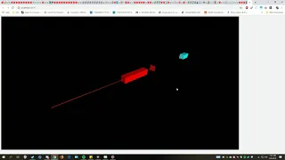 vpython elastic collision