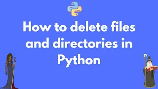 How to delete a file or folder in Python