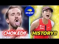 Download Lagu WILDEST US Open Day 1 EVER?! | Medvedev's UGLY Meltdown, Eala's INSANE Comeback!