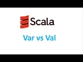 Difference between val and Var in scala with example