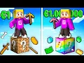 Download Lagu €1 Vs €1,000,000 Lucky Block in Minecraft!