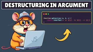 How to Destructure Object in Function Argument in Javascript