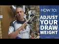 Bowhunting How-To Draw Weight Adjustment LancasterArchery com