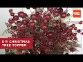 DIY Christmas Tree Topper Hobby Lobby