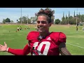 Fresno State WR Jordan Malau ulu Fall Camp Update