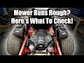 Ferris IS3000Z Rough Running Low Power Full Diagnosis Repair Briggs Stratton 27HP V-Twin