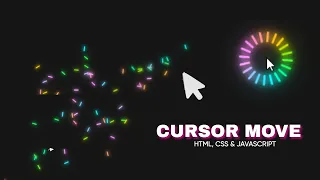 Cursor Follow Animation using CSS JavaScript Mouse Movement Effects for Beginners
