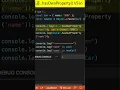 hasOwnProperty vs in - Javascript