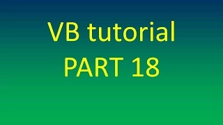 string function in visual basic 2010 Programming part 3