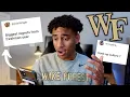 Answering your questions on Wake Forest Myself Q A