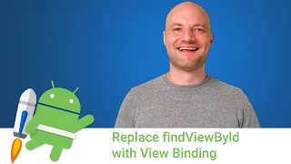 Android Jetpack Replace findViewById with view binding