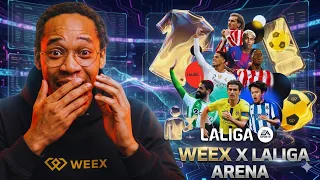 WEEX x La Liga Arena ⚽ Trade & Win BTC + more Rewards 🚀