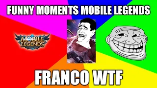 funny moment mobile legend indonesia | Franco Mobile legends indonesia