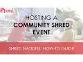 Hosting a Shred Event The How-To Guide