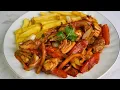 Pollo Saltado Peruano Receta Facil de Pollo Saltado