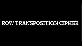 Row Transposition
