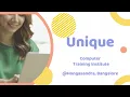 Python Fullstack Course in Bangalore Unique Computer Training Institute Placement Support