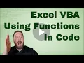 Using all of Excel s Functions with Application WorksheetFunction