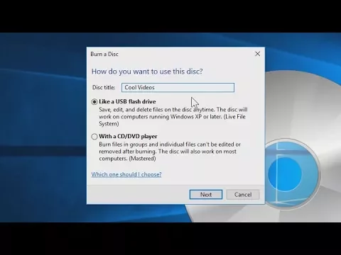 Download MP3 Windows 10: How to burn CDs and DVDs