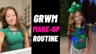 Title Get Ready With Me My Everyday Makeup Routine for Christmas Pep Rally