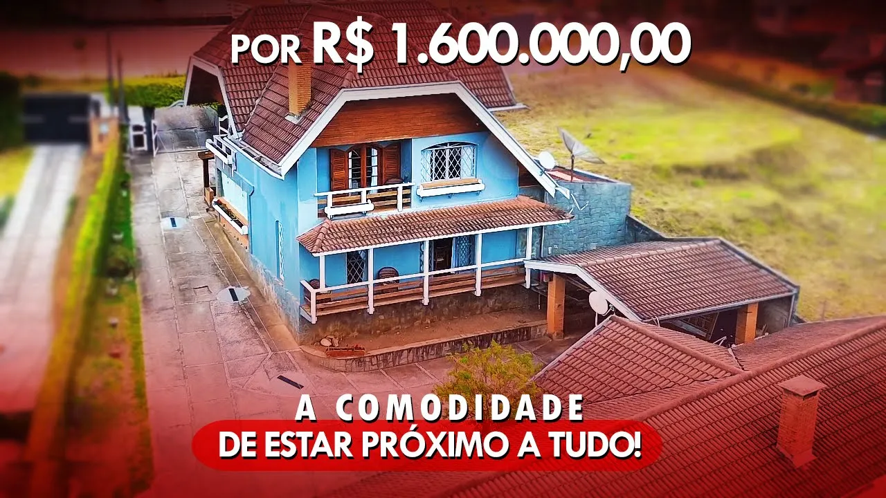 Video do Imóvel: Charme e aconchego acompanham essa linda casa !