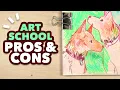 The Pros Cons of Art School from an illustration graduate