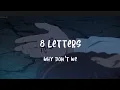 Download Lagu Why don't we - 8 Letters [ Slowed + Reverb ] Indonesian Subtitle