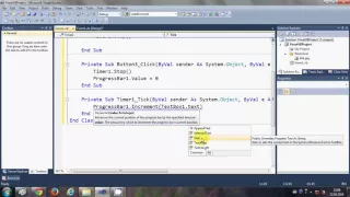 Visual Basic NET Tutorial 6 How to use ProgressBars Control in Visual Basic
