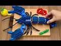 Lagu Catching \u0026 Cutting Lego RARE BLUE LOBSTER Sashimi | Amazing LEGO Seafood COOKING Compilation